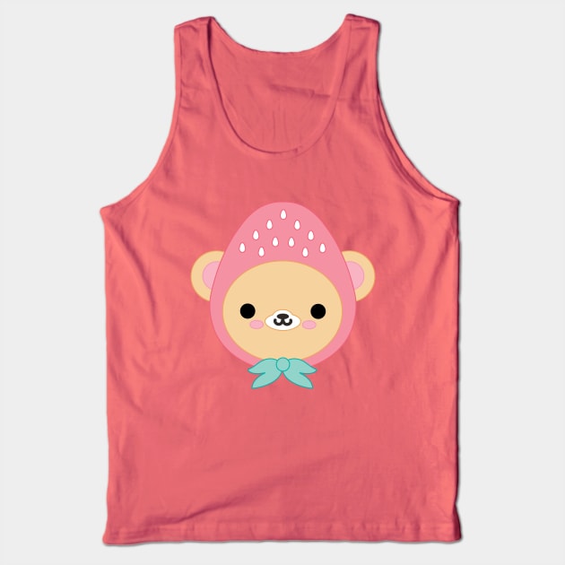 Strawbeary Tank Top by BoredInc